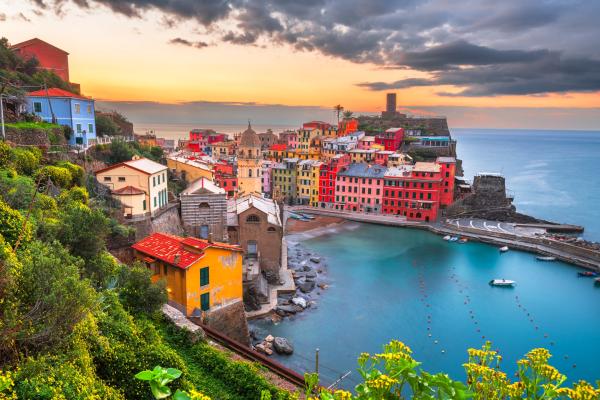 Módní Milán a pobřeží Cinque Terre
