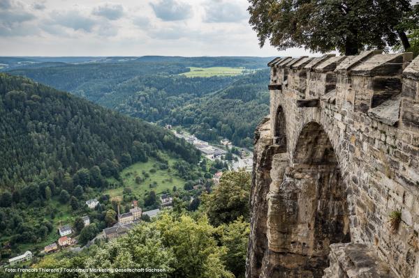 Hrad Königstein a park miniatur