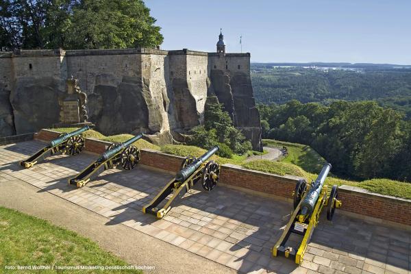 Hrad Königstein a park miniatur