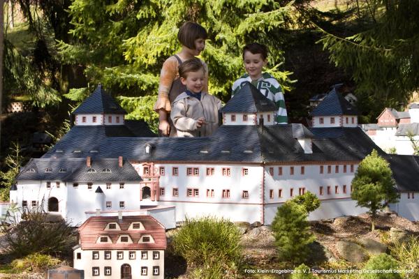 Hrad Königstein a park miniatur